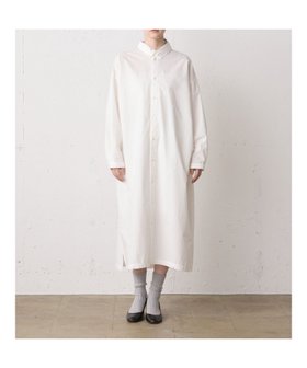 【マーコート/MARcourt】のMidiUmi ワークシャツワンピース 人気、トレンドファッション・服の通販 founy(ファニー) ファッション Fashion レディースファッション Fashion for Women ワンピース Dresses シャツワンピース / 1枚で着映えコーデ Shirt Dresses スタンド Stand Collar, Upright Stand スリット Slit, Slit Detail タイプライター Typewriter Fabric, Crisp Cotton ポケット Pocket, Pocket Detail レギュラー Regular, Standard Fit 無地 Plain, Solid Color 長袖 Long Sleeve, Full Sleeve |ID:prp329100004827523
