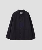 【マーガレット ハウエル/MARGARET HOWELL / MEN】のYARN DYED COTTON TWILL BLOUSON BLACK|ID: prp329100004827532 ipo3291000000035167988