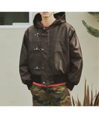 【ジャーナルスタンダード/JOURNAL STANDARD / MEN】のフェイク レザー ファイヤーマン フード ジャケット 人気、トレンドファッション・服の通販 founy(ファニー) ファッション Fashion メンズファッション Fashion for Men キルティング Quilted, Quilting ジャケット Jacket, Outerwear トレンド Trend, Trending Now バランス Balance, Style Balance フェイク Faux, Fake フェイクレザー Faux Leather, PU Leather フロント Front, Front Design リアル Real, Realistic ワイド Wide, Wide Fit ワーク Workwear, Utility Style 防寒 Cold Protection, Winter-Ready thumbnail ブラウン|ID: prp329100004827552 ipo3291000000035129316