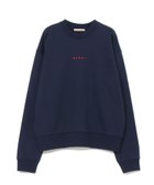 【マルニ/MARNI / MEN】のロゴプリントスウェットシャツ 人気、トレンドファッション・服の通販 founy(ファニー) ファッション Fashion メンズファッション Fashion for Men エレガント 上品 Elegant シンプル Simple, Minimal チェック Check, Plaid, Tartan プリント Print, Printed Pattern A/W・秋冬 Autumn/Winter thumbnail BLUE KYANITE|ID: prp329100004827562 ipo3291000000035129404
