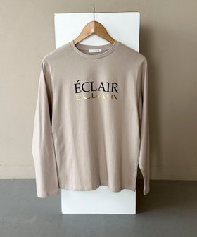 【ドゥ アルシーヴ/Doux archives】の箔プリントロゴロンTee 人気、トレンドファッション・服の通販 founy(ファニー) ファッション Fashion レディースファッション Fashion for Women トップス・カットソー Cut & Sew Tops ロングTシャツ・Tシャツ Longline T-Shirts & Tees インナー Innerwear シンプル Simple, Minimal トレンド Trend, Trending Now プリント Print, Printed Pattern メタリック Metallic, Shiny Finish |ID:prp329100004827568