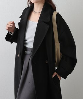 【コロニートゥーワンスリーナイン/COLONY 2139】のモッサライトダブルロングコート 人気、トレンドファッション・服の通販 founy(ファニー) ファッション Fashion レディースファッション Fashion for Women アウター Coat / Outerwear Collection コート・ロングコート・ピーコート Long Coats, Peacoats & More インナー Innerwear スウェット / スエット Sweatshirt, Sweatwear ダブル Double, Double-Breasted バランス Balance, Style Balance ロング Long, Long-Length 再入荷 Restock / Back in Stock エレガント 上品 Elegant |ID:prp329100004827598