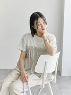 【サマンサモスモス/Samansa Mos2】のアソートドッキングプルオーバー 人気、トレンドファッション・服の通販 founy(ファニー) ファッション Fashion レディースファッション Fashion for Women トップス・カットソー Cut & Sew Tops カジュアルプルオーバー・ニットトップス Pullovers & Knit Tops / Casual Pullovers ギャザー Gathered, Ruffled ドッキング Docking, Mixed Material ボトム Bottoms, Lower Wear 定番 Standard, Basic Item thumbnail Sグレー|ID: prp329100004827600 ipo3291000000035129860