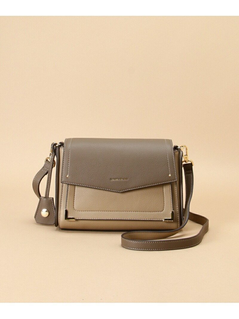 【サマンサタバサ/SamanTha Thavasa】のミラー付き ショルダーバッグ インテリア・キッズ・メンズ・レディースファッション・服の通販 founy(ファニー) 　ファッション　Fashion　レディースファッション　Fashion for Women　バッグ　Bags　ポケット　Pocket, Pocket Detail　ブラウン|ID: prp329100004827618 ipo3291000000035130121