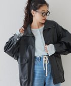 【チャオパニックティピー/CIAOPANIC TYPY】の【袖取り外し可能/ユニセックス】フェイクレザー2WAYスタンドブルゾン 人気、トレンドファッション・服の通販 founy(ファニー) ファッション Fashion レディースファッション Fashion for Women アウター Coat / Outerwear Collection ブルゾンジャケット・スポーティアウター Blouson Jackets インナー Innerwear サロペット Overalls, Salopette ジャケット Jacket, Outerwear スウェット / スエット Sweatshirt, Sweatwear スタンド Stand Collar, Upright Stand スラックス Slacks, Dress Pants トレンド Trend, Trending Now フェイクレザー Faux Leather, PU Leather ブルゾン Blouson, Bomber Jacket ベスト Vest, Waistcoat 羽織 Haori, Light Jacket A/W・秋冬 Autumn/Winter おすすめ Recommended / Our Picks thumbnail ブラック|ID: prp329100004827623 ipo3291000000035130206