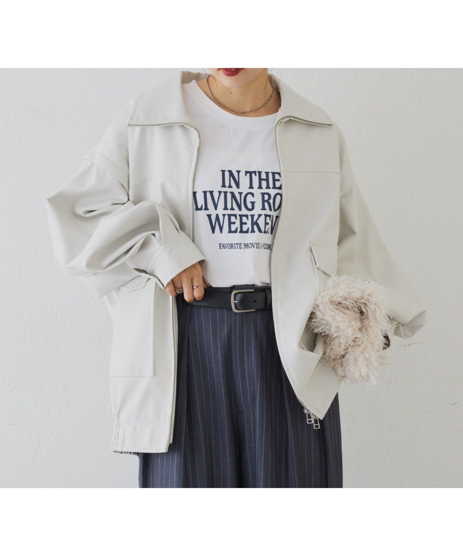 【チャオパニックティピー/CIAOPANIC TYPY】の【袖取り外し可能/ユニセックス】フェイクレザー2WAYスタンドブルゾン インテリア・キッズ・メンズ・レディースファッション・服の通販 founy(ファニー) 　ファッション　Fashion　レディースファッション　Fashion for Women　アウター　Coat / Outerwear Collection　ブルゾンジャケット・スポーティアウター　Blouson Jackets　インナー　Innerwear　サロペット　Overalls, Salopette　ジャケット　Jacket, Outerwear　スウェット / スエット　Sweatshirt, Sweatwear　スタンド　Stand Collar, Upright Stand　スラックス　Slacks, Dress Pants　トレンド　Trend, Trending Now　フェイクレザー　Faux Leather, PU Leather　ブルゾン　Blouson, Bomber Jacket　ベスト　Vest, Waistcoat　羽織　Haori, Light Jacket　A/W・秋冬　Autumn/Winter　おすすめ　Recommended / Our Picks　アイボリー|ID: prp329100004827623 ipo3291000000035130208