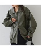 【チャオパニックティピー/CIAOPANIC TYPY】の【袖取り外し可能/ユニセックス】フェイクレザー2WAYスタンドブルゾン 人気、トレンドファッション・服の通販 founy(ファニー) ファッション Fashion レディースファッション Fashion for Women アウター Coat / Outerwear Collection ブルゾンジャケット・スポーティアウター Blouson Jackets インナー Innerwear サロペット Overalls, Salopette ジャケット Jacket, Outerwear スウェット / スエット Sweatshirt, Sweatwear スタンド Stand Collar, Upright Stand スラックス Slacks, Dress Pants トレンド Trend, Trending Now フェイクレザー Faux Leather, PU Leather ブルゾン Blouson, Bomber Jacket ベスト Vest, Waistcoat 羽織 Haori, Light Jacket A/W・秋冬 Autumn/Winter おすすめ Recommended / Our Picks thumbnail カーキ|ID: prp329100004827623 ipo3291000000035130210