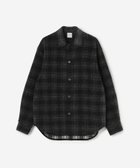 【ビショップ/Bshop / MEN】のタータンチェック オーバーシャツジャケット MEN 人気、トレンドファッション・服の通販 founy(ファニー) ファッション Fashion メンズファッション Fashion for Men ジャケット Jacket, Outerwear チェック Check, Plaid, Tartan ベロア Velour, Soft Velvet レギュラー Regular, Standard Fit 無地 Plain, Solid Color thumbnail BLACK|ID: prp329100004827638 ipo3291000000035130358