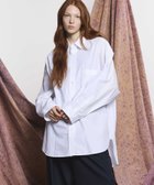 【メゾンスペシャル/MAISON SPECIAL】の120/2 Suvin Cotton Typewriter Prime-Over Shirt Coat 人気、トレンドファッション・服の通販 founy(ファニー) ファッション Fashion レディースファッション Fashion for Women アウター Coat / Outerwear Collection コート・ロングコート・ピーコート Long Coats, Peacoats & More トップス・カットソー Cut & Sew Tops シャツ・ブラウス・オフィスカジュアル Elegant Blouses & Button-Ups コレクション Collection, Seasonal Line ショルダー Shoulder, Shoulder Strap シンプル Simple, Minimal スタンダード Standard, Basic ドロップ Drop Shoulder, Dropped Style 定番 Standard, Basic Item バランス Balance, Style Balance パターン Pattern, Design Print エレガント 上品 Elegant thumbnail WHT|ID: prp329100004827652 ipo3291000000035130497