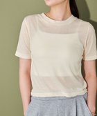 【ユナイテッドアローズ/UNITED ARROWS】のCITEN シアーT 人気、トレンドファッション・服の通販 founy(ファニー) ファッション Fashion レディースファッション Fashion for Women シアー Sheer, See-Through シフォン Chiffon, Lightweight Fabric センター Center, Center Line バランス Balance, Style Balance フィット Fit, Slim Fit ベーシック Basic, Essential A/W・秋冬 Autumn/Winter アウトレット Outlet / Clearance エレガント 上品 Elegant thumbnail OFF WHITE|ID: prp329100004827670 ipo3291000000035130685