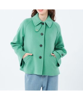 【マッキントッシュ フィロソフィー/MACKINTOSH PHILOSOPHY】の【WELBURY SHORT(ウェルベリーショート)】ウールメルトン 人気、トレンドファッション・服の通販 founy(ファニー) ファッション Fashion レディースファッション Fashion for Women 秋 Autumn コンパクト Compact, Small Size ショート Short, Short Length 人気 Popular, Best Seller バランス Balance, Style Balance ファブリック Fabric, Textile フォルム Silhouette, Form フラップ Flap, Flap Pocket フロント Front, Front Design メルトン Melton, Heavy Wool 冬 Winter / This Winter おすすめ Recommended / Our Picks |ID:prp329100004827691