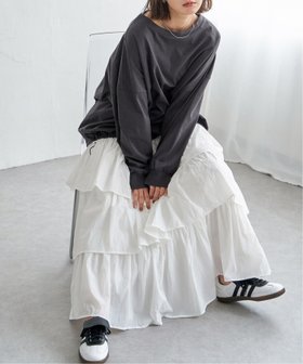 【ノッチ/notch】の【 notch. by KR 】ドローコードビッグロンT/ ドロストロンT 人気、トレンドファッション・服の通販 founy(ファニー) ファッション Fashion レディースファッション Fashion for Women トップス・カットソー Cut & Sew Tops ロングTシャツ・Tシャツ Longline T-Shirts & Tees アクセサリー Fashion Accessories キャップ Cap, Baseball Cap コラボ Collaboration, Collab シルバー Silver, Metallic Silver シンプル Simple, Minimal スニーカー Sneakers, Trainers スラックス Slacks, Dress Pants デニム Denim, Jeans Material ドローコード Drawcord, Drawstring Cord 人気 Popular, Best Seller 長袖 Long Sleeve, Full Sleeve バランス Balance, Style Balance バルーン Balloon, Balloon Silhouette フロント Front, Front Design ベーシック Basic, Essential モノトーン Monotone, Black and White おすすめ Recommended / Our Picks 2026年 2026 |ID:prp329100004827697