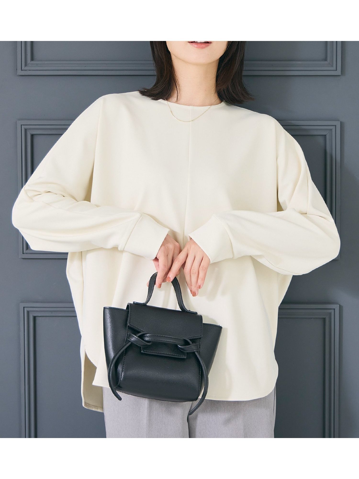 【コカ/COCA】のスムースドルマンプルオーバー 人気、トレンドファッション・服の通販 founy(ファニー) 　ファッション　Fashion　レディースファッション　Fashion for Women　トップス・カットソー　Cut & Sew Tops　カジュアルプルオーバー・ニットトップス　Pullovers & Knit Tops / Casual Pullovers　アクセサリー　Fashion Accessories　インナー　Innerwear　カットソー　Cut and Sewn Top　カーディガン　Cardigan, Knitwear　シンプル　Simple, Minimal　ジャケット　Jacket, Outerwear　スラックス　Slacks, Dress Pants　スリット　Slit, Slit Detail　デニム　Denim, Jeans Material　フォーマル　Formal, Dressy　ヘムライン　Hemline, Bottom Cut　ポケット　Pocket, Pocket Detail　セレモニー　Ceremony　ビジネス 仕事 通勤　Business / Work / Commuting　2026年　2026　 other-1|ID: prp329100004827700 ipo3291000000035131071