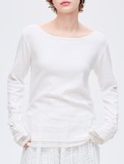 【コカ/COCA】の袖シャーリングレイヤードトップス 人気、トレンドファッション・服の通販 founy(ファニー) ファッション Fashion レディースファッション Fashion for Women トップス・カットソー Cut & Sew Tops 2026年 2026 カットソー Cut and Sewn Top コンシャス Conscious, Bodycon シャーリング Shirring, Ruched シンプル Simple, Minimal ポケット Pocket, Pocket Detail ロング Long, Long-Length 無地 Plain, Solid Color 長袖 Long Sleeve, Full Sleeve thumbnail White|ID: prp329100004827701 ipo3291000000035131085