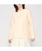 【クロコダイル/CROCODILE】のダブルフェイスクルーネックカットソー 人気、トレンドファッション・服の通販 founy(ファニー) ファッション Fashion レディースファッション Fashion for Women トップス・カットソー Cut & Sew Tops カットソー・ベーシックTシャツ Cut-and-Sewn Tops / Stretch Tees & Basics カットソー Cut and Sewn Top シンプル Simple, Minimal フェイス Face, Facial Design ベーシック Basic, Essential 無地 Plain, Solid Color 長袖 Long Sleeve, Full Sleeve thumbnail クリーム|ID: prp329100004827706 ipo3291000000035131115