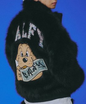 【ネバーマインドザエックスユー チカシツプラス/Never mind the XU Chikashitsu+】の【GALFY】お金大好きファーブルゾン 人気、トレンドファッション・服の通販 founy(ファニー) ファッション Fashion レディースファッション Fashion for Women アウター Coat / Outerwear Collection ブルゾンジャケット・スポーティアウター Blouson Jackets シンプル Simple, Minimal ジャケット Jacket, Outerwear トレンド Trend, Trending Now 長袖 Long Sleeve, Full Sleeve ビッグ Big, Oversized フェイクファー Faux Fur, Imitation Fur ブルゾン Blouson, Bomber Jacket 防寒 Cold Protection, Winter-Ready ミックス Mix, Mixed Style メンズ Men's, Menswear ラグジュアリー Luxury, Elegant リラックス Relax, Relaxed Fit 冬 Winter / This Winter A/W・秋冬 Autumn/Winter 再入荷 Restock / Back in Stock 犬 Dog |ID:prp329100004827716