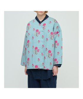 【マーコート/MARcourt】のmizuiro ind プリントキルティングジャケット 人気、トレンドファッション・服の通販 founy(ファニー) ファッション Fashion レディースファッション Fashion for Women アウター Coat / Outerwear Collection レディースジャケット・軽アウター Jackets インド Indian Textile キルティング Quilted, Quilting ポケット Pocket, Pocket Detail モダン Modern, Contemporary 長袖 Long Sleeve, Full Sleeve |ID:prp329100004827721