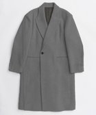【メゾンスペシャル/MAISON SPECIAL】のパイルメルトンチェスターコート 人気、トレンドファッション・服の通販 founy(ファニー) ファッション Fashion レディースファッション Fashion for Women アウター Coat / Outerwear Collection コート・ロングコート・ピーコート Long Coats, Peacoats & More チェスターコート・ロング丈アウター Chester Coats / Chesterfield Long Coats チェスターコート Chester Coat, Long Coat メルトン Melton, Heavy Wool エレガント 上品 Elegant thumbnail GRY|ID: prp329100004827722 ipo3291000000035131344