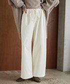 【バンヤードストーム/BARNYARDSTORM】のウォームツイルストレッチワイドパンツ / ハンドウォッシャブル【吸湿発熱】 人気、トレンドファッション・服の通販 founy(ファニー) ファッション Fashion レディースファッション Fashion for Women パンツ Pants & Trousers アクリル Acrylic Material ストレッチ Stretch, Stretchy Fabric ワイド Wide, Wide Fit ビジネス 仕事 通勤 Business / Work / Commuting thumbnail オフホワイト11|ID: prp329100004827728 ipo3291000000035131427