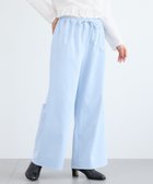 【バンヤードストーム/BARNYARDSTORM】のウォームツイルストレッチワイドパンツ / ハンドウォッシャブル【吸湿発熱】 人気、トレンドファッション・服の通販 founy(ファニー) ファッション Fashion レディースファッション Fashion for Women パンツ Pants & Trousers アクリル Acrylic Material ストレッチ Stretch, Stretchy Fabric ワイド Wide, Wide Fit ビジネス 仕事 通勤 Business / Work / Commuting thumbnail サックス85|ID: prp329100004827728 ipo3291000000035131428