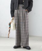 【シップス フォー ウィメン/SHIPS】の手洗い可能 ウール混 チェック タック ワイド パンツ 人気、トレンドファッション・服の通販 founy(ファニー) ファッション Fashion レディースファッション Fashion for Women パンツ Pants & Trousers クラシカル Classical, Vintage-Inspired ジャケット Jacket, Outerwear セットアップ Set-Up, Coordinated Outfit チェック Check, Plaid, Tartan ベーシック Basic, Essential ワイド Wide, Wide Fit thumbnail グレー|ID: prp329100004827737 ipo3291000000035131525