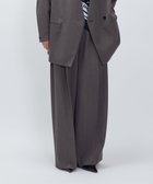 【プルミエ アロンディスモン/1er Arrondissement / MEN】の杢ツイルカーブトラウザー 人気、トレンドファッション・服の通販 founy(ファニー) ファッション Fashion メンズファッション Fashion for Men クール Cool, Chic シンプル Simple, Minimal ジャケット Jacket, Outerwear セットアップ Set-Up, Coordinated Outfit ツイル Twist, Twisted Detail 別注 Limited Edition, Custom Order thumbnail Khaki|ID: prp329100004827746 ipo3291000000035131616