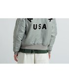 【アヴィレックス/AVIREX】の《WOMAN》MA-1 COMMERCIAL LOGO 人気、トレンドファッション・服の通販 founy(ファニー) ファッション Fashion レディースファッション Fashion for Women アウター Coat / Outerwear Collection MA-1ジャケット MA-1 Bomber Jackets / Flight Jackets オレンジ Orange フラップ Flap, Flap Pocket ポケット Pocket, Pocket Detail ミリタリー Military, Army Style ライニング Inner Lining, Inner Fabric, Lined thumbnail シルバー|ID: prp329100004827747 ipo3291000000035131638