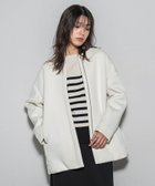 【メイソングレイ/MAYSON GREY】のモスダンボール*中綿キルティングノーカラーコート≪手洗い可能≫ 人気、トレンドファッション・服の通販 founy(ファニー) ファッション Fashion レディースファッション Fashion for Women アウター Coat / Outerwear Collection コート・ロングコート・ピーコート Long Coats, Peacoats & More インナー Innerwear 秋 Autumn キルティング Quilted, Quilting 軽量 Lightweight, Ultra Light ショルダー Shoulder, Shoulder Strap ストール Stole, Wrap タフタ Taffeta, Structured Fabric ドロップ Drop Shoulder, Dropped Style 人気 Popular, Best Seller パターン Pattern, Design Print ブルゾン Blouson, Bomber Jacket A/W・秋冬 Autumn/Winter 2025年 2025 2025-2026秋冬・A/W Autumn/Winter 2025–26 AW25–26 thumbnail オフホワイト|ID: prp329100004827768 ipo3291000000035131965