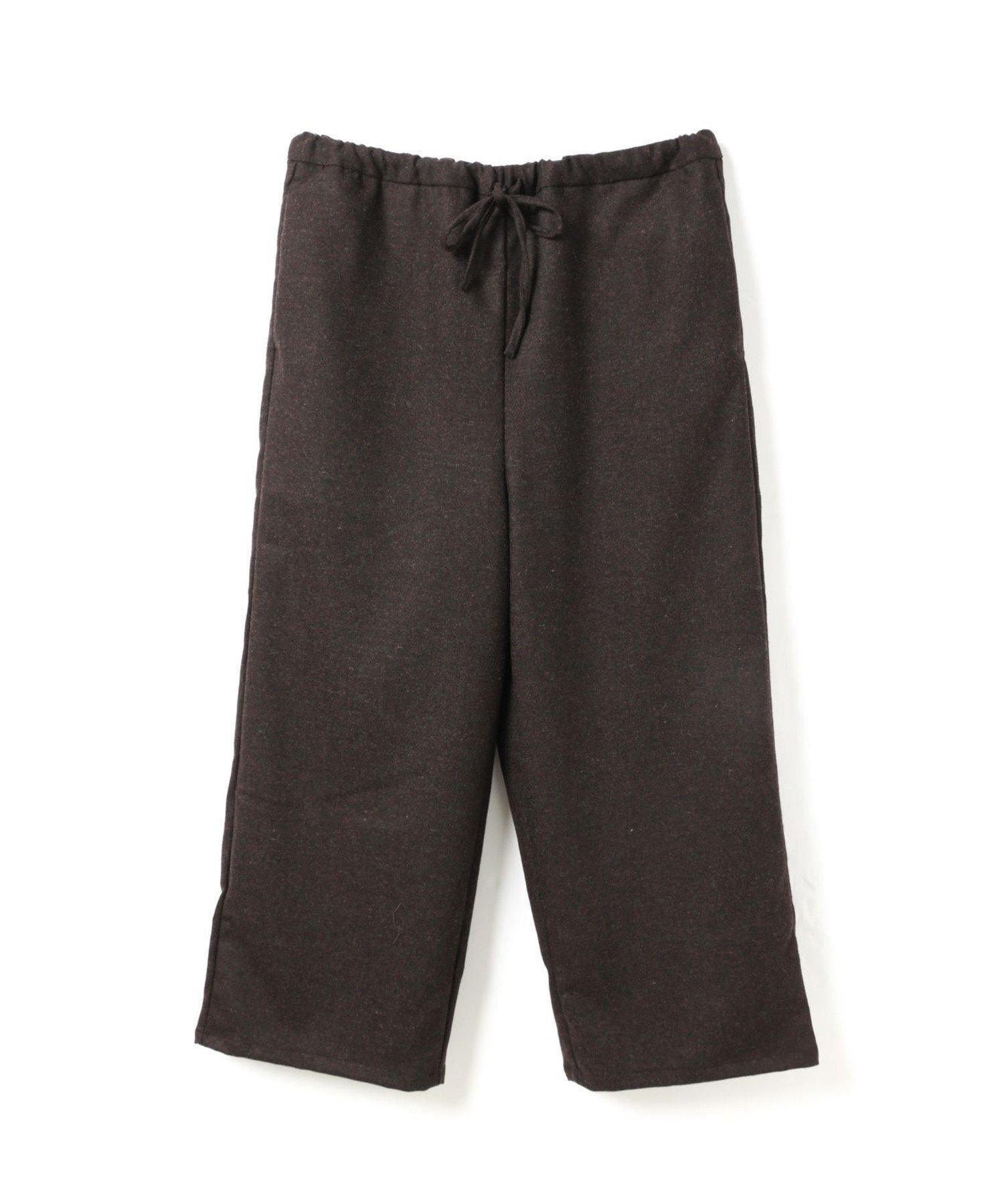 【マーコート/MARcourt】のmizuiro ind ウールブレンドイージーパンツ インテリア・キッズ・メンズ・レディースファッション・服の通販 founy(ファニー) 　ファッション　Fashion　レディースファッション　Fashion for Women　パンツ　Pants & Trousers　おすすめ　Recommended / Our Picks　セットアップ　Set-Up, Coordinated Outfit　ポケット　Pocket, Pocket Detail　ミックス　Mix, Mixed Style　リラックス　Relax, Relaxed Fit　ルーズ　Loose, Oversized　ワイド　Wide, Wide Fit　無地　Plain, Solid Color　ブラウンA|ID: prp329100004827787 ipo3291000000035132173