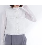 【ナチュラル ビューティー ベーシック/NATURAL BEAUTY BASIC】のツイードシリーズ コンパクトジレ 人気、トレンドファッション・服の通販 founy(ファニー) ファッション Fashion レディースファッション Fashion for Women アウター Coat / Outerwear Collection トップス・カットソー Cut & Sew Tops ベスト&ジレ / 重ね着スタイル Vests & Gilets オケージョン Occasion Wear コンパクト Compact, Small Size スタイリッシュ Stylish, Fashionable ツイード Twill, Twill Weave フェミニン Feminine, Girly フレア Flare, Flared ワイド Wide, Wide Fit エレガント 上品 Elegant thumbnail オフ系2|ID: prp329100004827804 ipo3291000000035132462