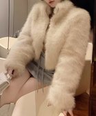 【ミニミニストア/miniministore】のファージャケット ふわふわファーボレロ冬 人気、トレンドファッション・服の通販 founy(ファニー) ファッション Fashion レディースファッション Fashion for Women アウター Coat / Outerwear Collection レディースジャケット・軽アウター Jackets ボレロ・ショート丈ジャケット / ドレス羽織りに Boleros & Short Jackets おすすめ Recommended / Our Picks クロップド Cropped, Short Length ショート Short, Short Length ジャケット Jacket, Outerwear スタンド Stand Collar, Upright Stand フェイクファー Faux Fur, Imitation Fur ブルゾン Blouson, Bomber Jacket ボレロ Bolero, Short Cardigan ミニスカート Mini Skirt, Short Skirt リュクス Luxury, Elegant, High-End, Chic 人気 Popular, Best Seller 冬 Winter / This Winter A/W・秋冬 Autumn/Winter 羽織 Haori, Light Jacket thumbnail ベージュ|ID: prp329100004827832 ipo3291000000035132808