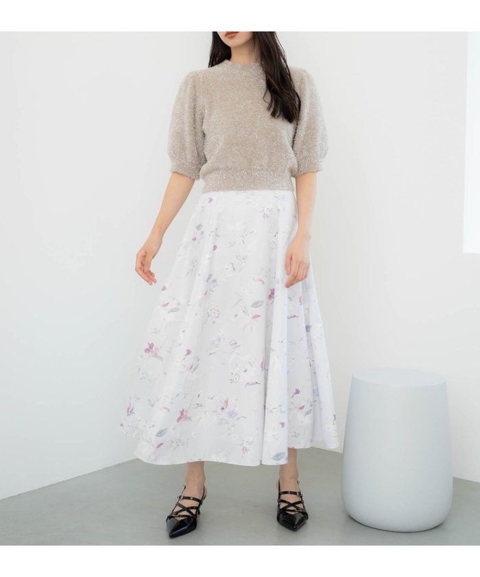 【ノエラ/Noela】のクラシカルフラワースカート インテリア・キッズ・メンズ・レディースファッション・服の通販 founy(ファニー) https://founy.com/ ファッション Fashion レディースファッション Fashion for Women スカート Skirts フレア Flare, Flared ポケット Pocket, Pocket Detail エレガント 上品 Elegant 秋 Autumn |ID: prp329100004827843 ipo3291000000035196540