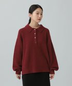 【レプシィム ローリーズファーム/LEPSIM LOWRYS FARM】の5ゲージエアリーウールポロ 人気、トレンドファッション・服の通販 founy(ファニー) ファッション Fashion レディースファッション Fashion for Women おすすめ Recommended / Our Picks エアリー Airy Texture サテン Satin, Glossy Fabric トレンド Trend, Trending Now ルーズ Loose, Oversized ワイド Wide, Wide Fit 今季 This Season, Current Season thumbnail ボルドー35|ID: prp329100004827872 ipo3291000000035133320