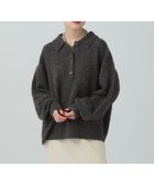 【レプシィム ローリーズファーム/LEPSIM LOWRYS FARM】の5ゲージエアリーウールポロ 人気、トレンドファッション・服の通販 founy(ファニー) ファッション Fashion レディースファッション Fashion for Women おすすめ Recommended / Our Picks エアリー Airy Texture サテン Satin, Glossy Fabric トレンド Trend, Trending Now ルーズ Loose, Oversized ワイド Wide, Wide Fit 今季 This Season, Current Season thumbnail グレー18|ID: prp329100004827872 ipo3291000000035133321