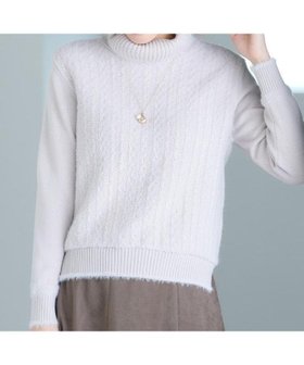 【リフレクト/Reflect】の【ほんのりラメ感◎】ふわふわフェザーヤーンハイネックニット 人気、トレンドファッション・服の通販 founy(ファニー) ファッション Fashion レディースファッション Fashion for Women トップス・カットソー Cut & Sew Tops ニット Knit Tops & Sweaters アクリル Acrylic Material ジャケット Jacket, Outerwear スマート Smart, Elegant フェザーヤーン Feather Yarn, Fluffy Yarn エレガント 上品 Elegant 冬 Winter / This Winter 軽量 Lightweight, Ultra Light |ID:prp329100004827878