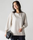 【ロートレ アモン/LAUTRE AMONT】の【WEB限定】フェイクスエードプルオーバー≪セットアップ対応/洗える≫ 人気、トレンドファッション・服の通販 founy(ファニー) ファッション Fashion レディースファッション Fashion for Women トップス・カットソー Cut & Sew Tops カジュアルプルオーバー・ニットトップス Pullovers & Knit Tops / Casual Pullovers インナー Innerwear シンプル Simple, Minimal ストレッチ Stretch, Stretchy Fabric セットアップ Set-Up, Coordinated Outfit 洗える Machine Washable thumbnail ベージュ|ID: prp329100004827889 ipo3291000000035133448