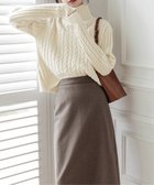 【ミニミニストア/miniministore】のタートルネックニットトップスケーブル編み 人気、トレンドファッション・服の通販 founy(ファニー) ファッション Fashion レディースファッション Fashion for Women トップス・カットソー Cut & Sew Tops ニット Knit Tops & Sweaters タートルネック・ハイネックトップス Turtlenecks & High-Neck Tops アクリル Acrylic Material セーター Sweater, Knitwear タートルネック Turtleneck, High Neck ハイネック High Neck, Mock Neck フィット Fit, Slim Fit 人気 Popular, Best Seller 無地 Plain, Solid Color A/W・秋冬 Autumn/Winter 長袖 Long Sleeve, Full Sleeve thumbnail アイボリー|ID: prp329100004827892 ipo3291000000035133474