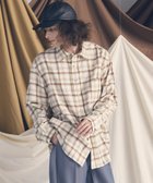 【メゾンスペシャル/MAISON SPECIAL】の【Italian Dead Stock Fabric】Prime-Over Regular Collar Flannel Shirt 人気、トレンドファッション・服の通販 founy(ファニー) ファッション Fashion レディースファッション Fashion for Women トップス・カットソー Cut & Sew Tops シャツ・ブラウス・オフィスカジュアル Elegant Blouses & Button-Ups アウトドア Outdoor Clothing ヴィンテージ Vintage Style ショルダー Shoulder, Shoulder Strap シンプル Simple, Minimal ドロップ Drop Shoulder, Dropped Style パターン Pattern, Design Print ミリタリー Military, Army Style ワーク Workwear, Utility Style thumbnail BGE|ID: prp329100004827902 ipo3291000000035133650