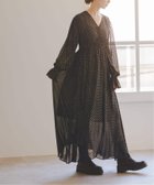 【ノーブル / スピック&スパン/NOBLE / Spick & Span】のラメカットジャガード2wayワンピース 人気、トレンドファッション・服の通販 founy(ファニー) ファッション Fashion レディースファッション Fashion for Women ワンピース Dresses カーディガン Cardigan, Knitwear フロント Front, Front Design ベスト Vest, Waistcoat ロング Long, Long-Length thumbnail ブラック|ID: prp329100004827907 ipo3291000000035133750