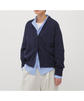 【マーガレットハウエル/MARGARET HOWELL】のDRY WORN COTTON RIB KNITWEAR 人気、トレンドファッション・服の通販 founy(ファニー) ファッション Fashion レディースファッション Fashion for Women トップス・カットソー Cut & Sew Tops ニット Knit Tops & Sweaters カーディガン Cardigan, Knitwear ベーシック Basic, Essential ミラノリブ Milano Rib, Milano Stitch |ID:prp329100004827983