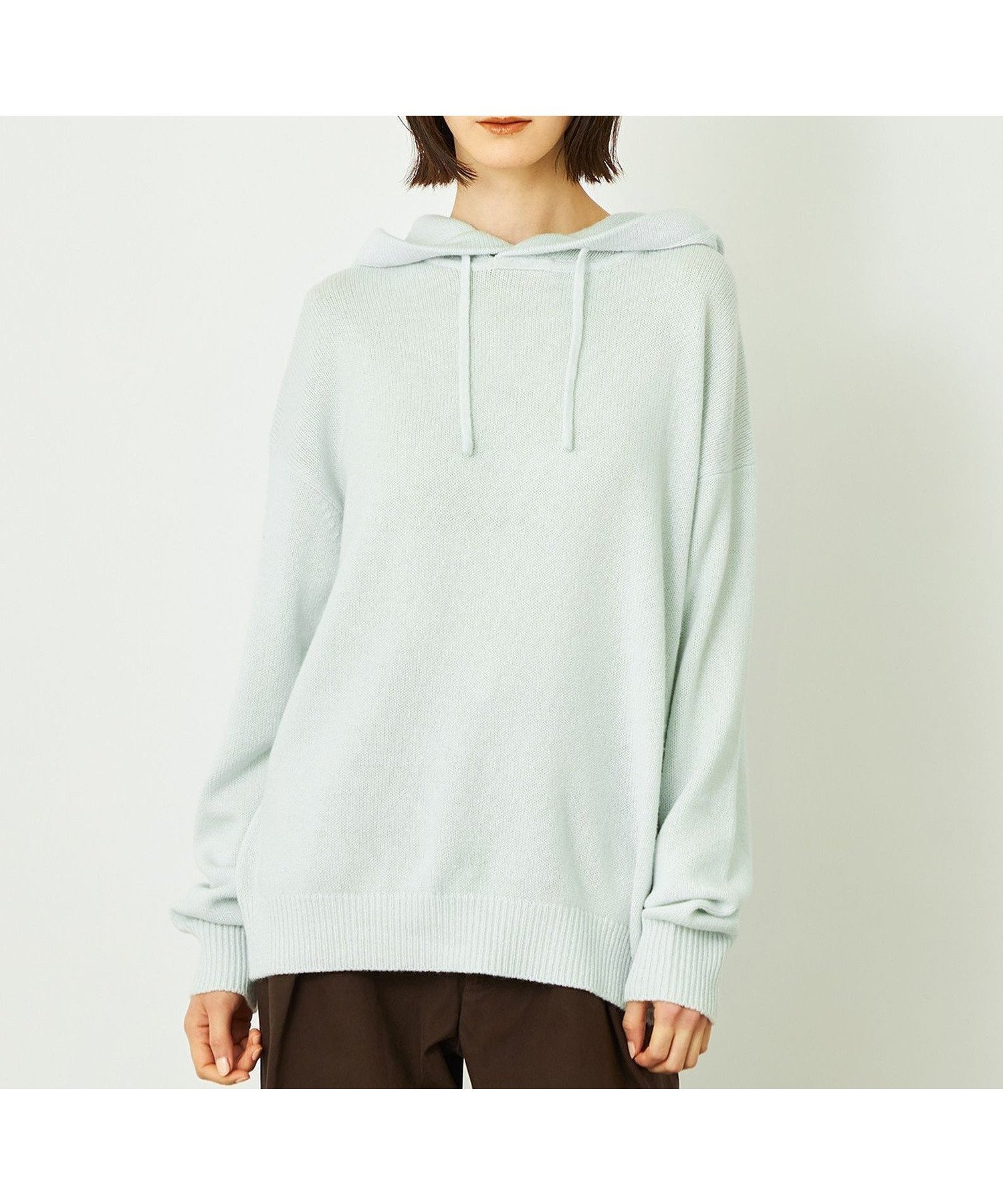 【マッキントッシュ フィロソフィー/MACKINTOSH PHILOSOPHY】のGREY LABEL ウールカシミヤニットパーカー 人気、トレンドファッション・服の通販 founy(ファニー) 　ファッション　Fashion　レディースファッション　Fashion for Women　トップス・カットソー　Cut & Sew Tops　ニット　Knit Tops & Sweaters　レディースパーカー・カジュアルフーディー　Casual Hoodies & Sweatshirts　おすすめ　Recommended / Our Picks　ベーシック　Basic, Essential　ペンシル　Pencil, Pencil Skirt　ワイド　Wide, Wide Fit　洗える　Machine Washable　 other-1|ID: prp329100004827992 ipo3291000000035135090