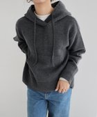 【アンドミー/andme】のフーディ ニット パーカー 長袖 トップス evernavy エバーネイビー 人気、トレンドファッション・服の通販 founy(ファニー) ファッション Fashion レディースファッション Fashion for Women トップス・カットソー Cut & Sew Tops ニット Knit Tops & Sweaters レディースパーカー・カジュアルフーディー Casual Hoodies & Sweatshirts シンプル Simple, Minimal ストレッチ Stretch, Stretchy Fabric 定番 Standard, Basic Item 長袖 Long Sleeve, Full Sleeve パーカー Hoodie, Parka ボックス Boxy, Box Shape ポケット Pocket, Pocket Detail おすすめ Recommended / Our Picks エレガント 上品 Elegant thumbnail チャコールグレー|ID: prp329100004828002 ipo3291000000035135203