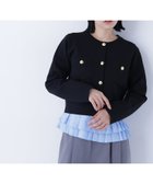 【ナチュラル ビューティー ベーシック/NATURAL BEAUTY BASIC】のエンブレムボタンニットジャケット 人気、トレンドファッション・服の通販 founy(ファニー) ファッション Fashion レディースファッション Fashion for Women アウター Coat / Outerwear Collection レディースジャケット・軽アウター Jackets カーディガン Cardigan, Knitwear シンプル Simple, Minimal ジャケット Jacket, Outerwear フラット Flat, Flat Shoes ミラノリブ Milano Rib, Milano Stitch 人気 Popular, Best Seller thumbnail ブラック|ID: prp329100004828004 ipo3291000000035135220