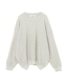 【ディスカバード/DISCOVERED】のBASIC OUTSEEM RAME CREW KNIT 人気、トレンドファッション・服の通販 founy(ファニー) ファッション Fashion レディースファッション Fashion for Women トップス・カットソー Cut & Sew Tops ニット Knit Tops & Sweaters スリーブ Sleeve, Long Sleeve / Short Sleeve バランス Balance, Style Balance ミックス Mix, Mixed Style thumbnail WHITE|ID: prp329100004828009 ipo3291000000035135272