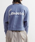 【コンバーストウキョウ/CONVERSE TOKYO】のBACK SPINDLE LOGO SWEAT 人気、トレンドファッション・服の通販 founy(ファニー) ファッション Fashion レディースファッション Fashion for Women トップス・カットソー Cut & Sew Tops レディースパーカー・カジュアルフーディー Casual Hoodies & Sweatshirts スウェット・クルーネックトップス Sweatshirts & Crewnecks / Relaxed Fit Sweat Tops おすすめ Recommended / Our Picks ショルダー Shoulder, Shoulder Strap ショート Short, Short Length デニム Denim, Jeans Material ドロップ Drop Shoulder, Dropped Style ボトム Bottoms, Lower Wear ロング Long, Long-Length thumbnail ブルー|ID: prp329100004828012 ipo3291000000035135295
