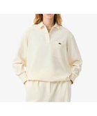 【ラコステ/LACOSTE】のオーバーサイズハーフボタン ストレッチフランネルシャツ 人気、トレンドファッション・服の通販 founy(ファニー) ファッション Fashion レディースファッション Fashion for Women トップス・カットソー Cut & Sew Tops シャツ・ブラウス・オフィスカジュアル Elegant Blouses & Button-Ups ストレッチ Stretch, Stretchy Fabric セットアップ Set-Up, Coordinated Outfit ポケット Pocket, Pocket Detail ポロシャツ Polo Shirt, Collared Tee thumbnail オフホワイト|ID: prp329100004828020 ipo3291000000035135407