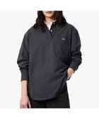 【ラコステ/LACOSTE】のオーバーサイズハーフボタン ストレッチフランネルシャツ 人気、トレンドファッション・服の通販 founy(ファニー) ファッション Fashion レディースファッション Fashion for Women トップス・カットソー Cut & Sew Tops シャツ・ブラウス・オフィスカジュアル Elegant Blouses & Button-Ups ストレッチ Stretch, Stretchy Fabric セットアップ Set-Up, Coordinated Outfit ポケット Pocket, Pocket Detail ポロシャツ Polo Shirt, Collared Tee thumbnail グレー|ID: prp329100004828020 ipo3291000000035135409