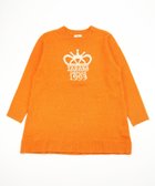 【タバサ/TABASA】のクラウン ロゴニットチュニック 人気、トレンドファッション・服の通販 founy(ファニー) ファッション Fashion レディースファッション Fashion for Women トップス・カットソー Cut & Sew Tops ニット Knit Tops & Sweaters クラウン Crown, Royal Motif ストレッチ Stretch, Stretchy Fabric チュニック Tunic, Long Top thumbnail オレンジ|ID: prp329100004828022 ipo3291000000035135454