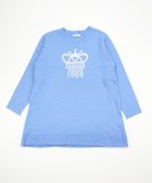 【タバサ/TABASA】のクラウン ロゴニットチュニック 人気、トレンドファッション・服の通販 founy(ファニー) ファッション Fashion レディースファッション Fashion for Women トップス・カットソー Cut & Sew Tops ニット Knit Tops & Sweaters クラウン Crown, Royal Motif ストレッチ Stretch, Stretchy Fabric チュニック Tunic, Long Top thumbnail ブルー|ID: prp329100004828022 ipo3291000000035135458