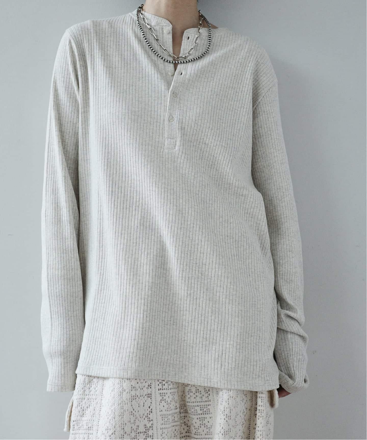 【ジャーナルスタンダード ラックス/journal standard luxe】のランダムテレコ プルオーバー インテリア・キッズ・メンズ・レディースファッション・服の通販 founy(ファニー) 　ファッション　Fashion　レディースファッション　Fashion for Women　トップス・カットソー　Cut & Sew Tops　カジュアルプルオーバー・ニットトップス　Pullovers & Knit Tops / Casual Pullovers　2025年　2025　2025-2026秋冬・A/W　Autumn/Winter 2025–26 AW25–26　インナー　Innerwear　スマート　Smart, Elegant　テレコ　Ribbed, Rib Stitch　ランダム　Random, Irregular　ナチュラル|ID: prp329100004828026 ipo3291000000035135561